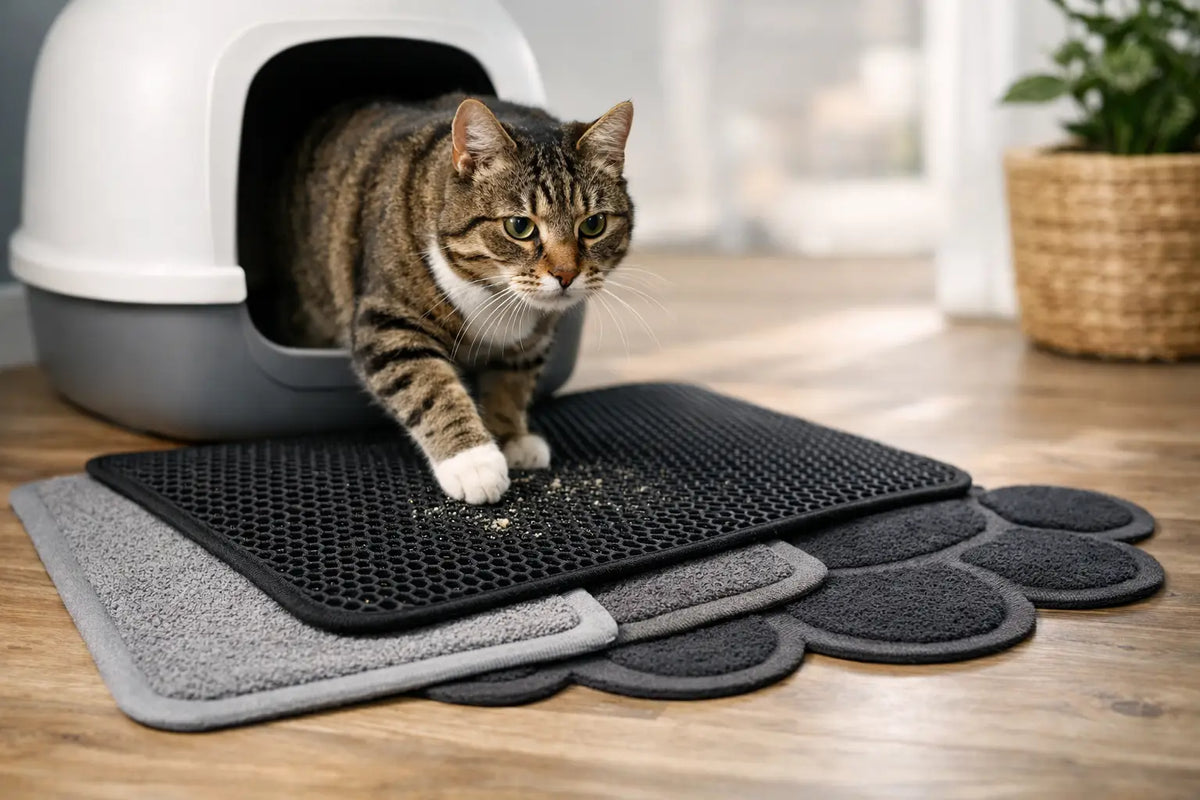 Les meilleurs tapis de sortie de litière