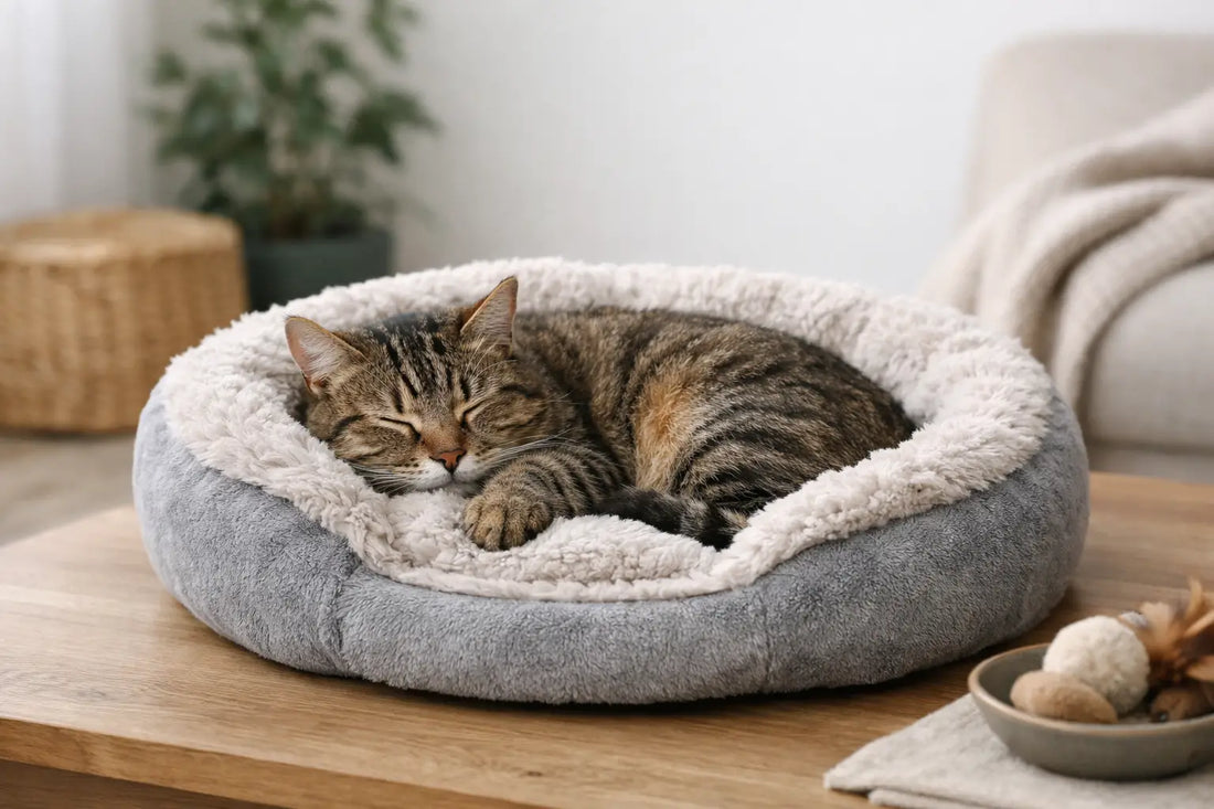 Lit apaisant pour chat : bien le choisir