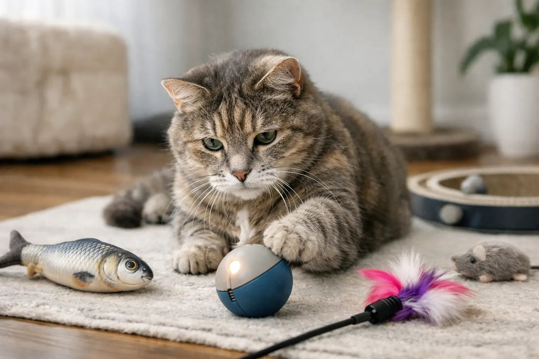 Quel jouet pour chat senior choisir au quotidien ?