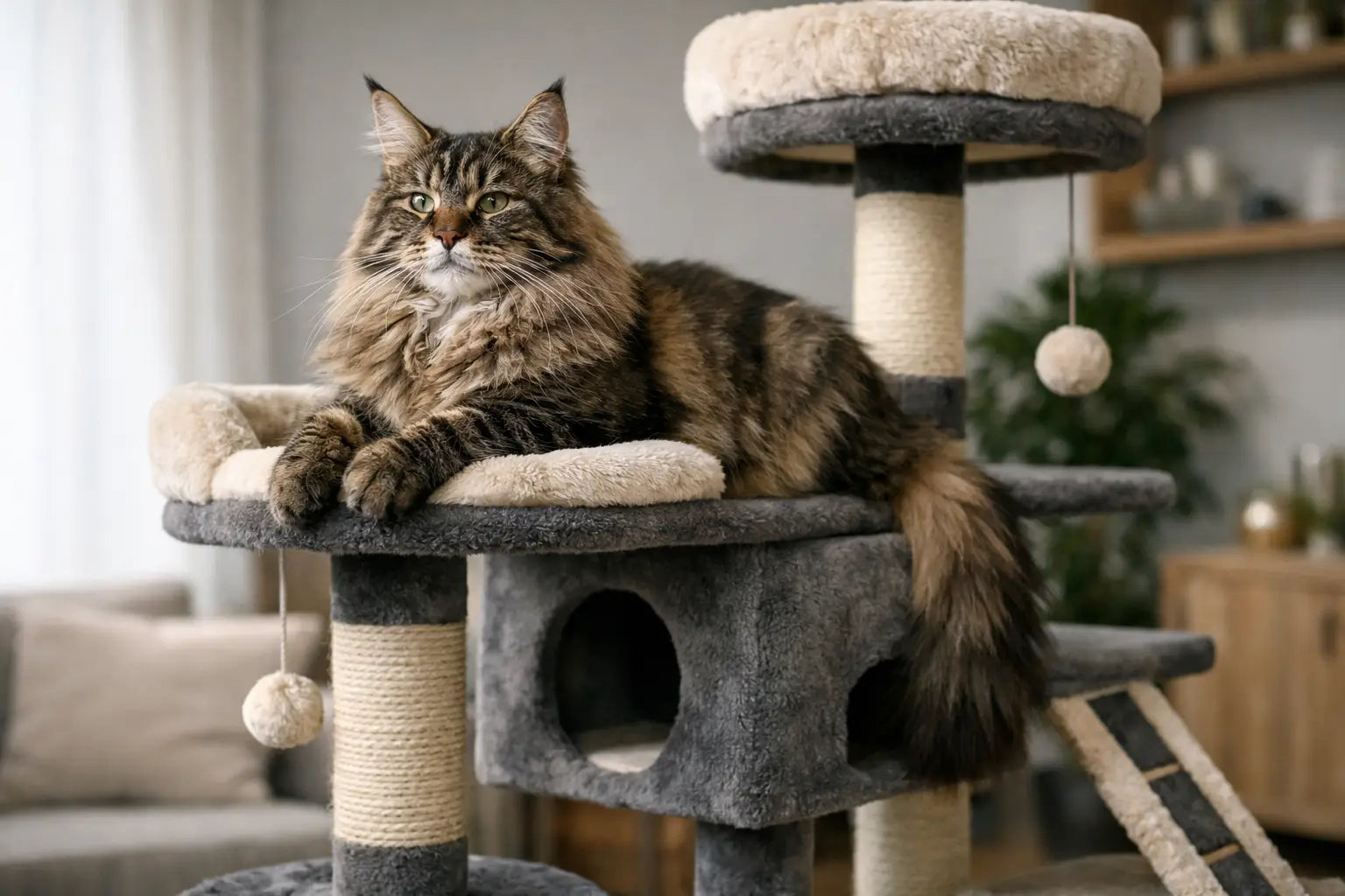 Quel arbre à chat pour grand chat choisir ?