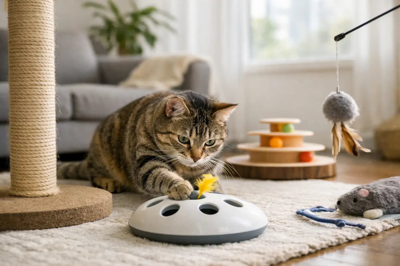 Comment stimuler un chat d’intérieur
