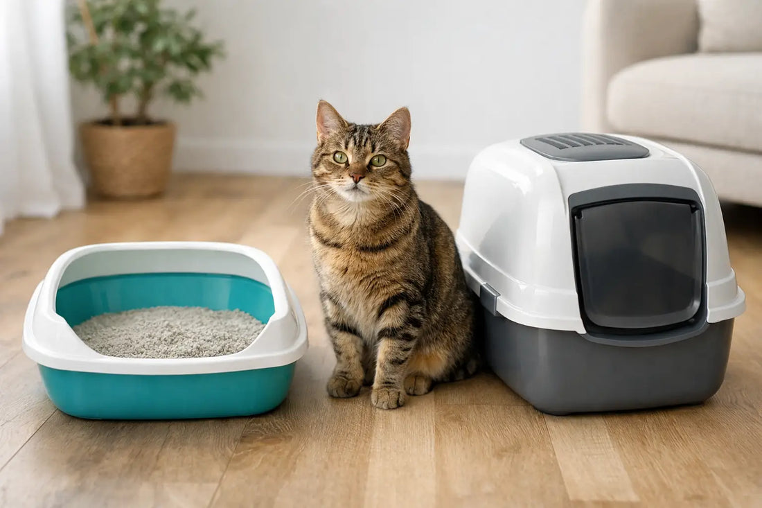 Bac ouvert ou fermé pour chat : lequel choisir ?