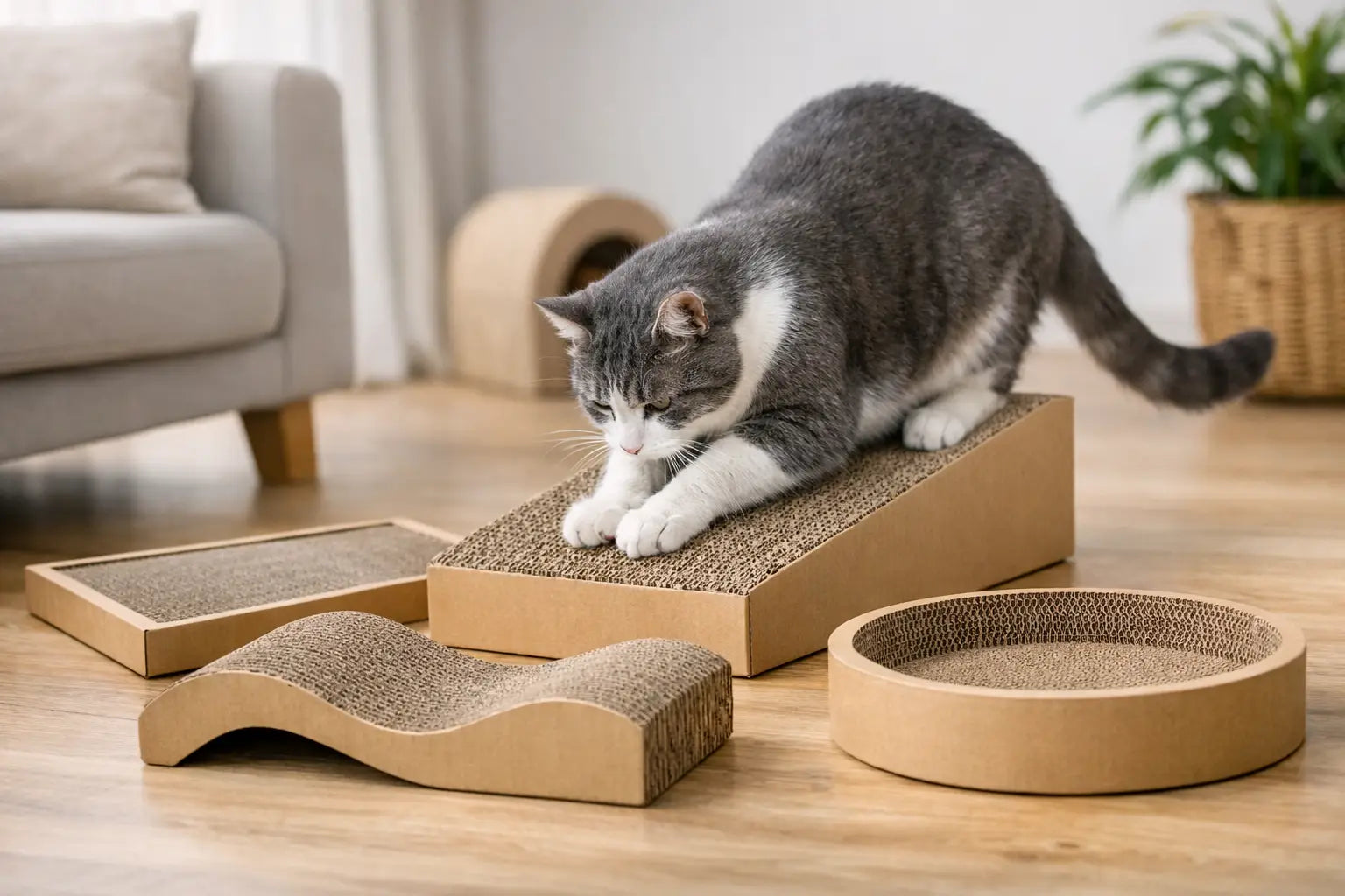Griffoir chat carton recyclable: bien le choisir