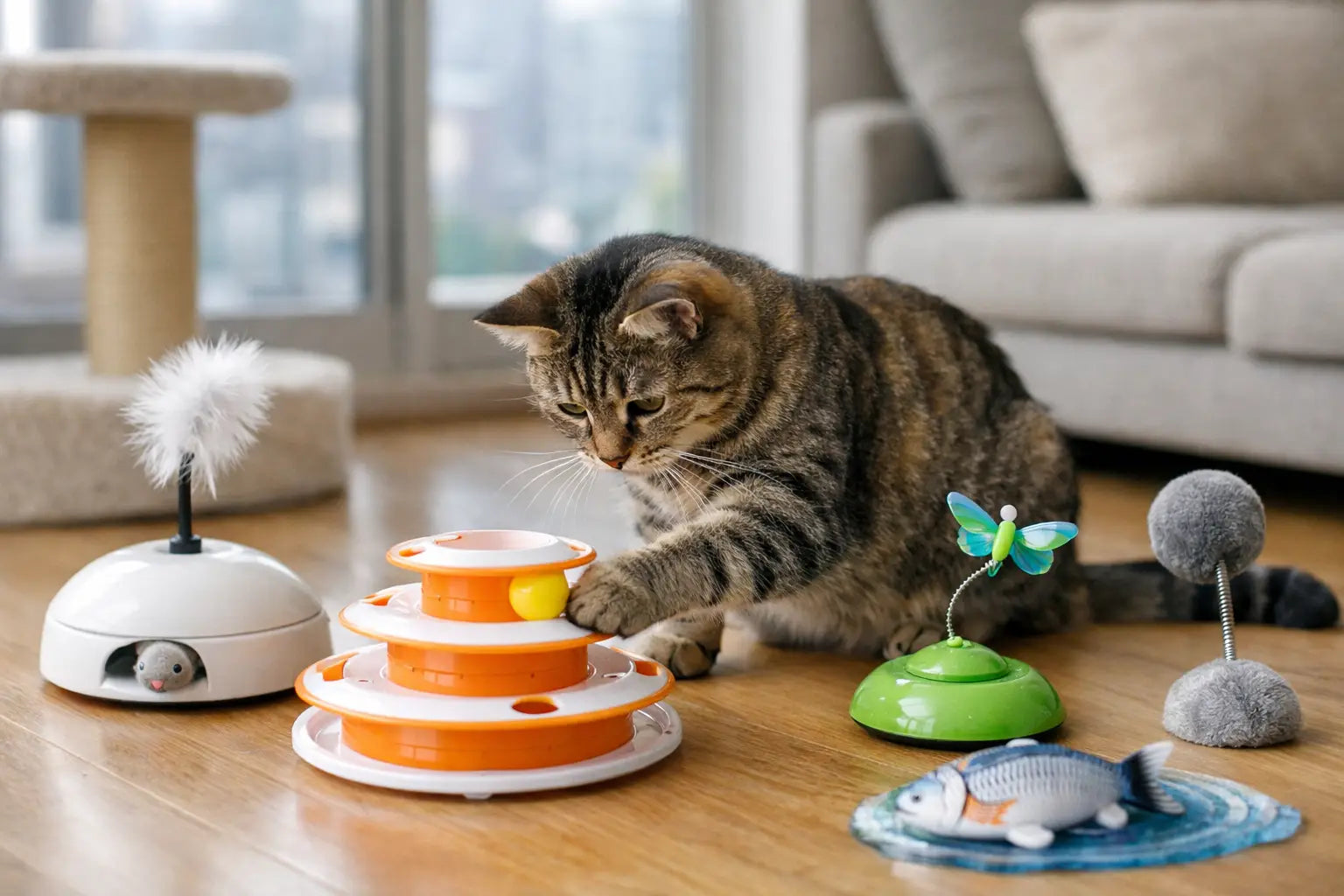 Jouet interactif chat appartement: bien choisir