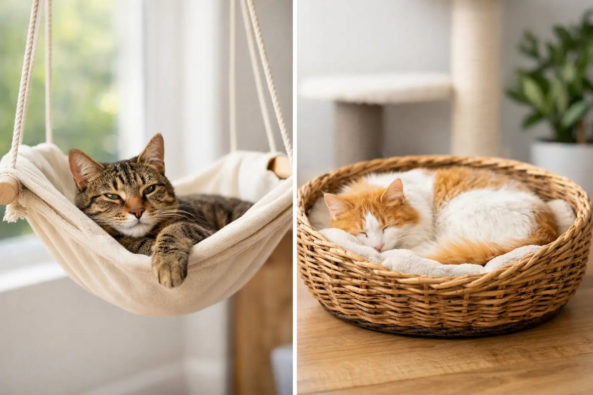Hamac ou panier chat : le bon choix pour lui