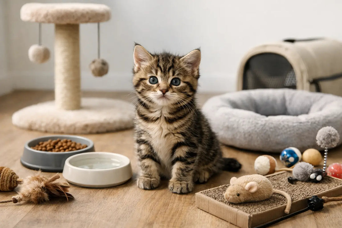 Bien choisir ses accessoires pour chaton débutant