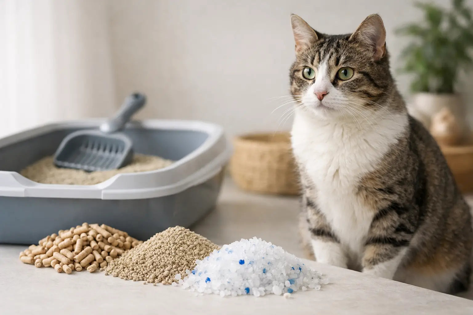 Comment choisir une litière pour chat sensible