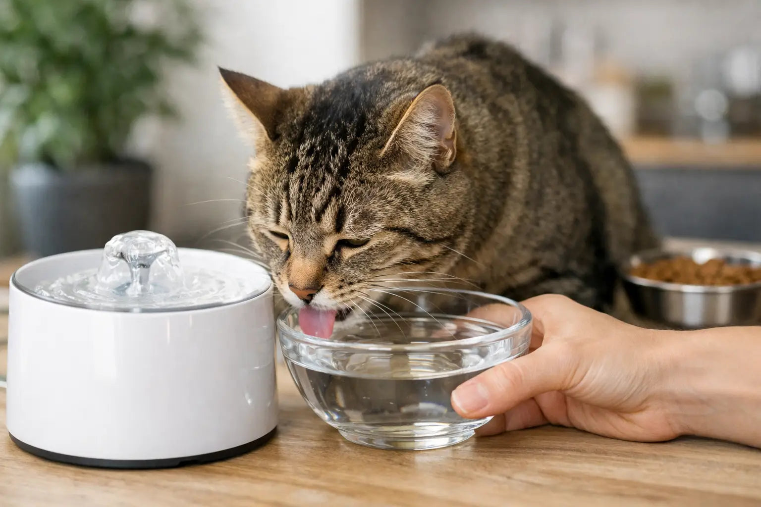 Comment faire boire plus son chat facilement