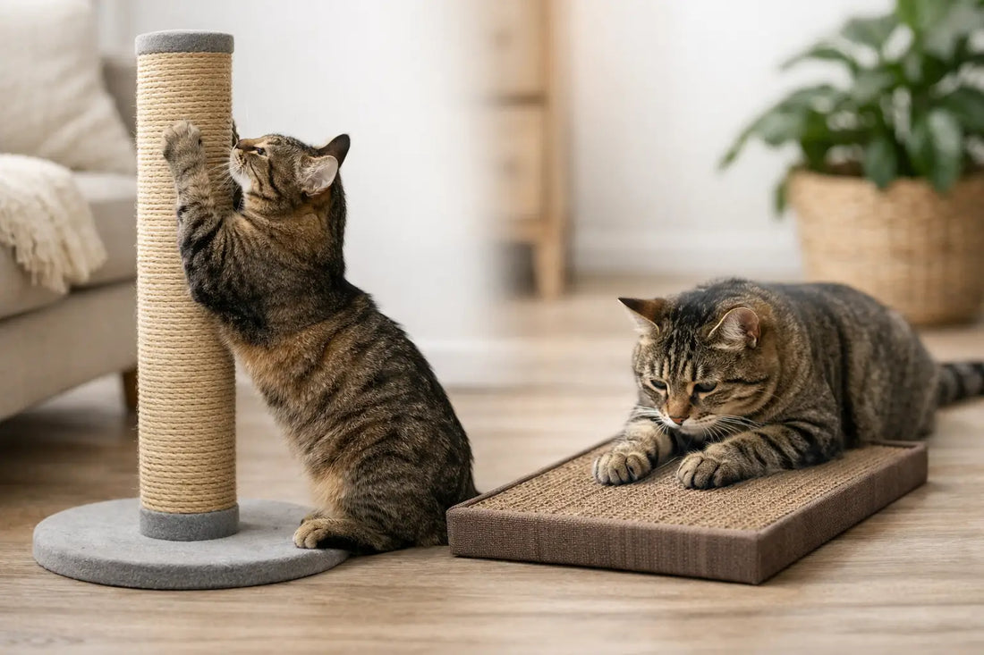 Quel griffoir vertical ou horizontal choisir ?