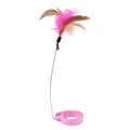 Jouet Collier Amusant avec Plumes pour Chat - Catounet