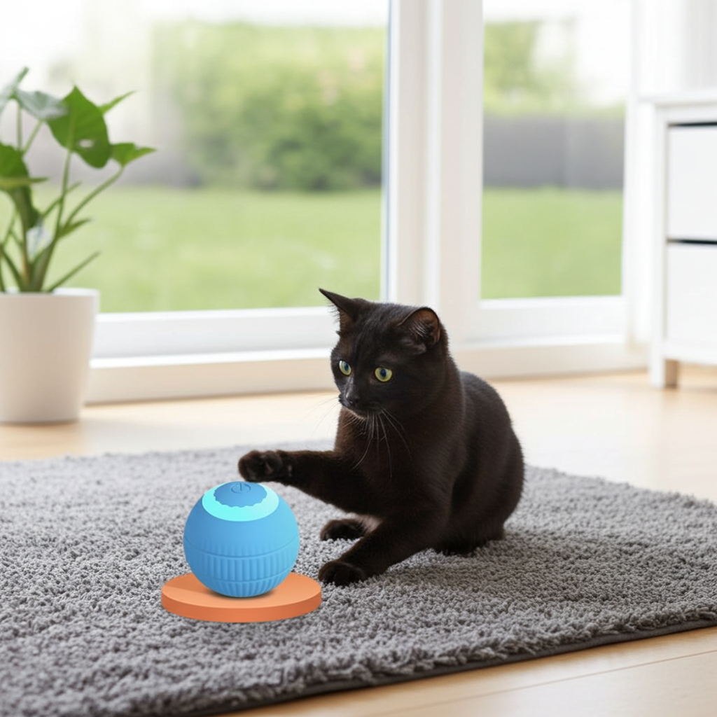 Balle Interactive Intelligente pour Chat