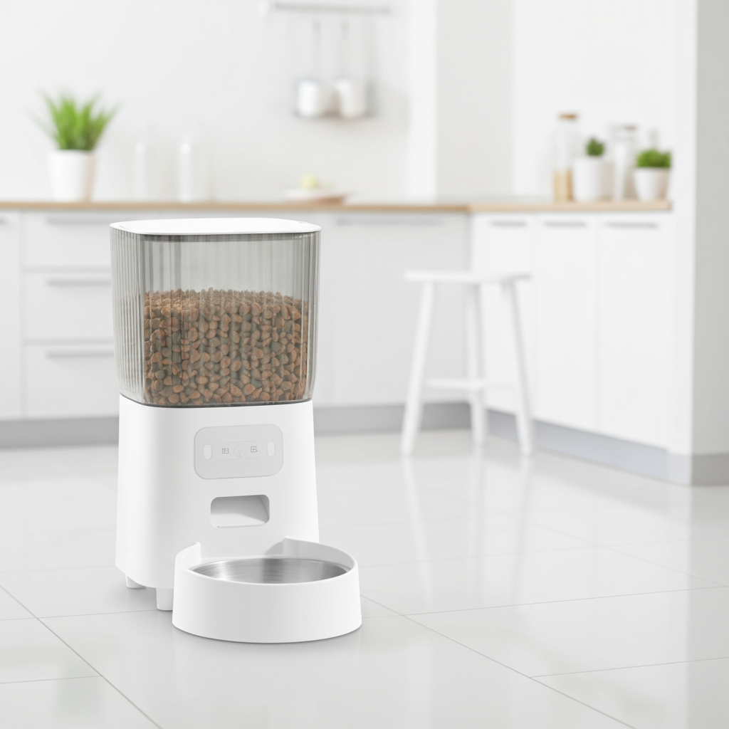 Distributeur Automatique 5L pour Chat — Alimentation Programmable