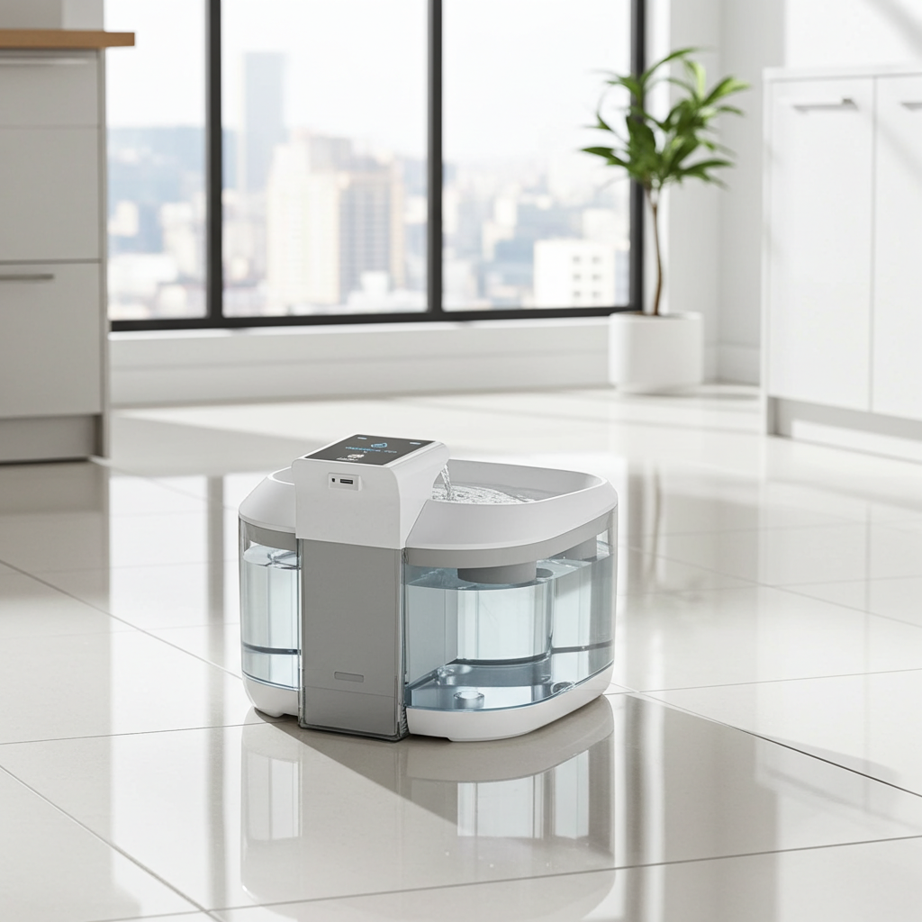 Fontaine à Eau 4,5L Rechargeable pour Chat et Chien — Sans Fil, Circulation Automatique