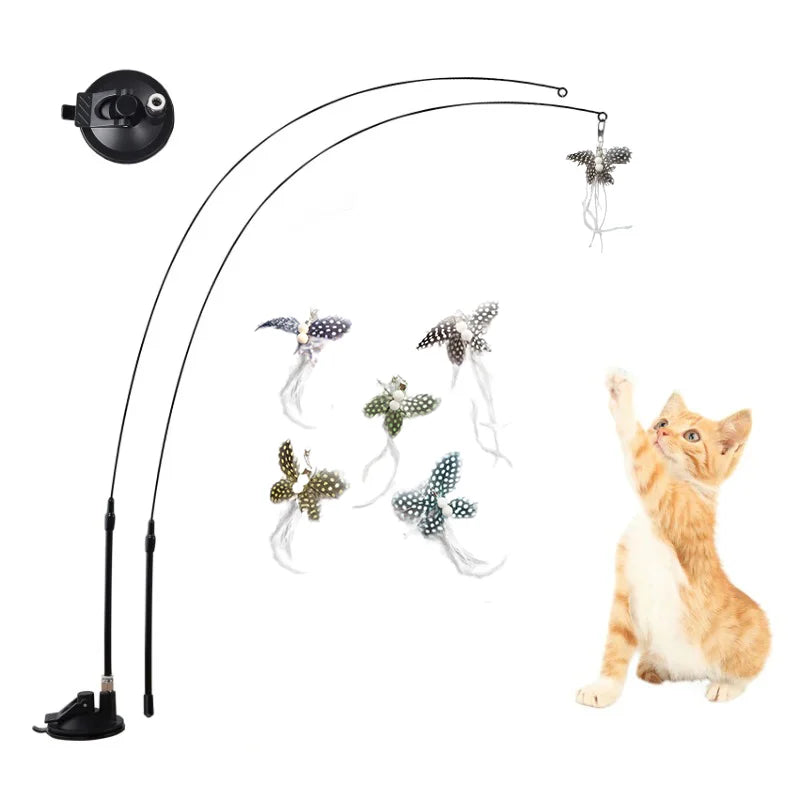 Jouet Papillon Interactif pour Chat Cashymart