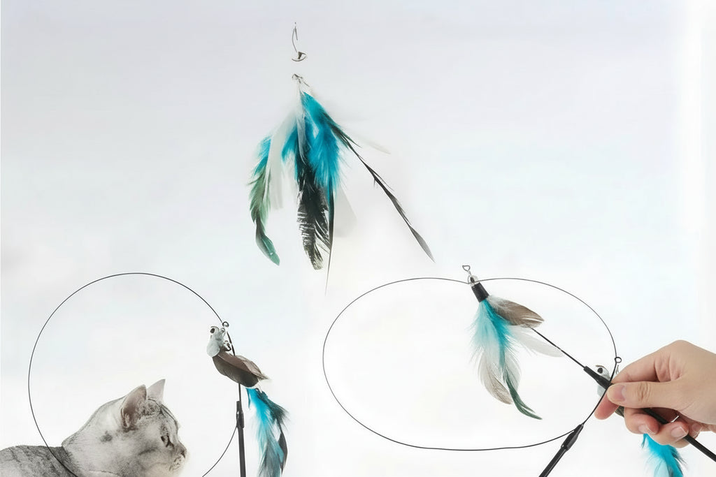 Jouet Papillon Interactif pour Chat Cashymart