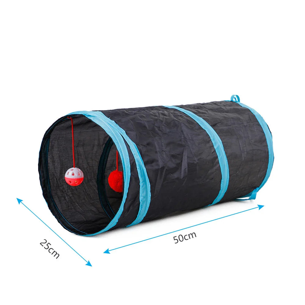 Tunnel Pliable Interactif pour Chat - Multi-Formes - Catounet