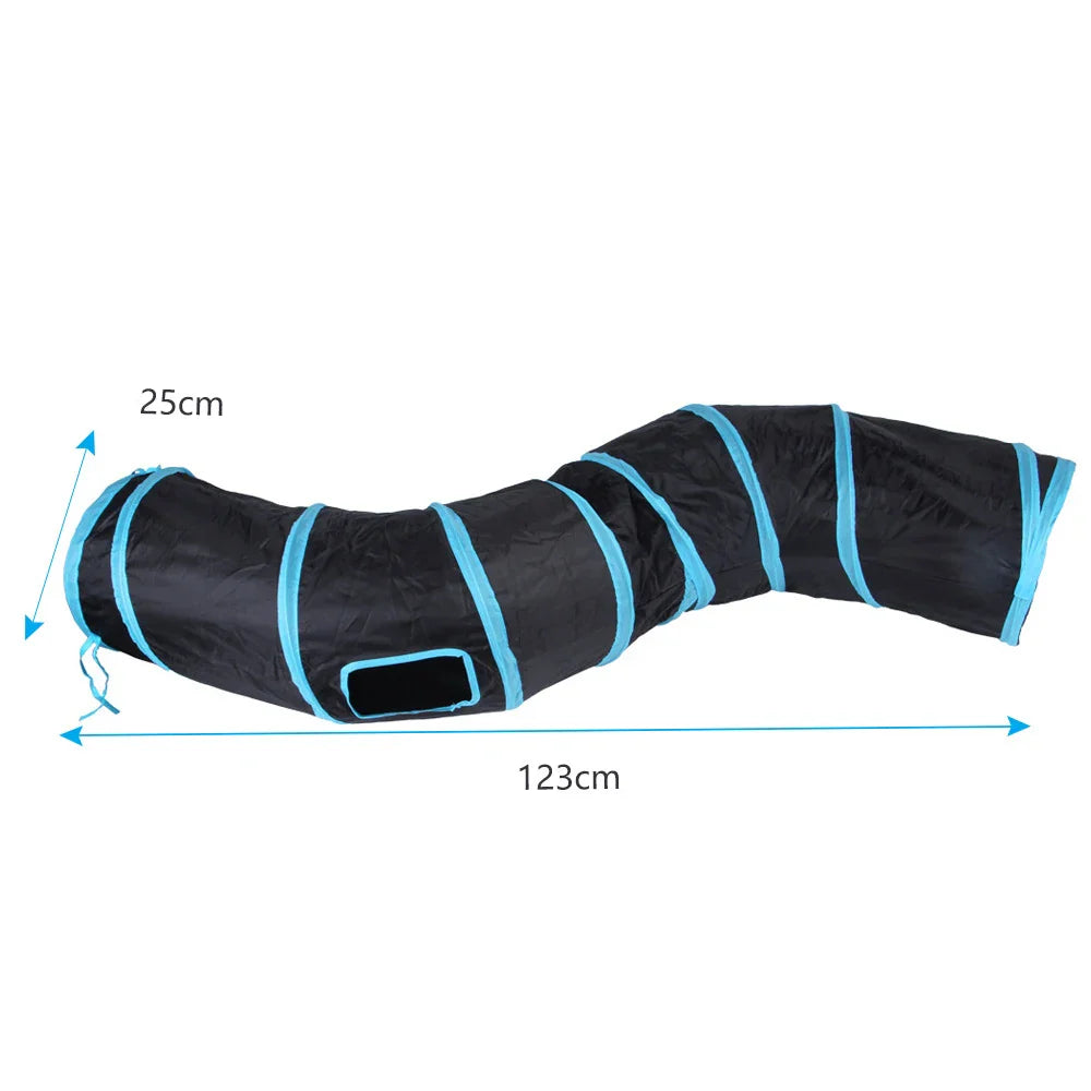 Tunnel Pliable Interactif pour Chat - Multi-Formes - Catounet