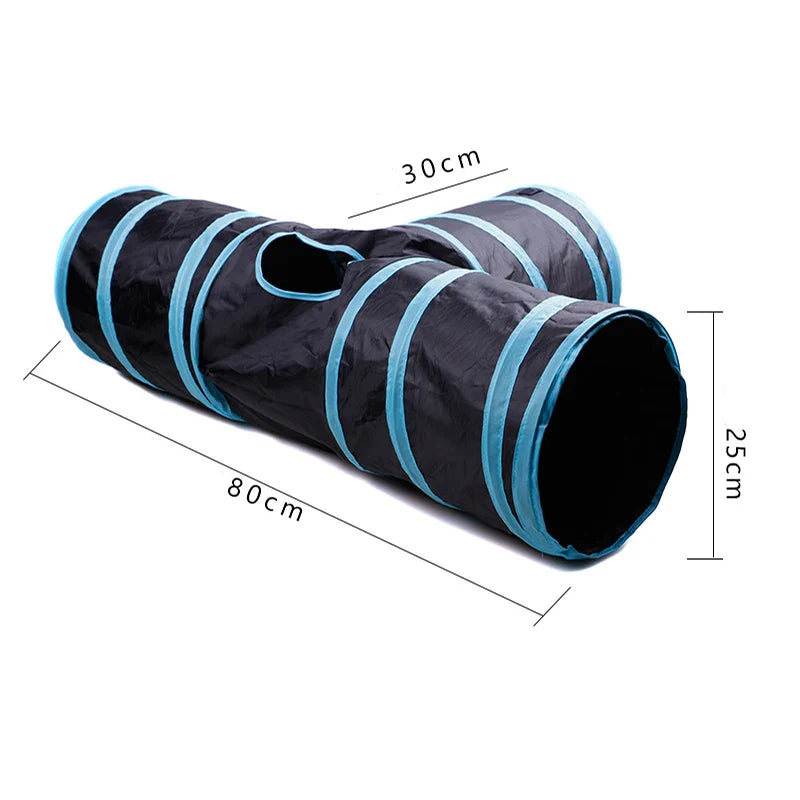 Tunnel Pliable Interactif pour Chat - Multi-Formes - Catounet