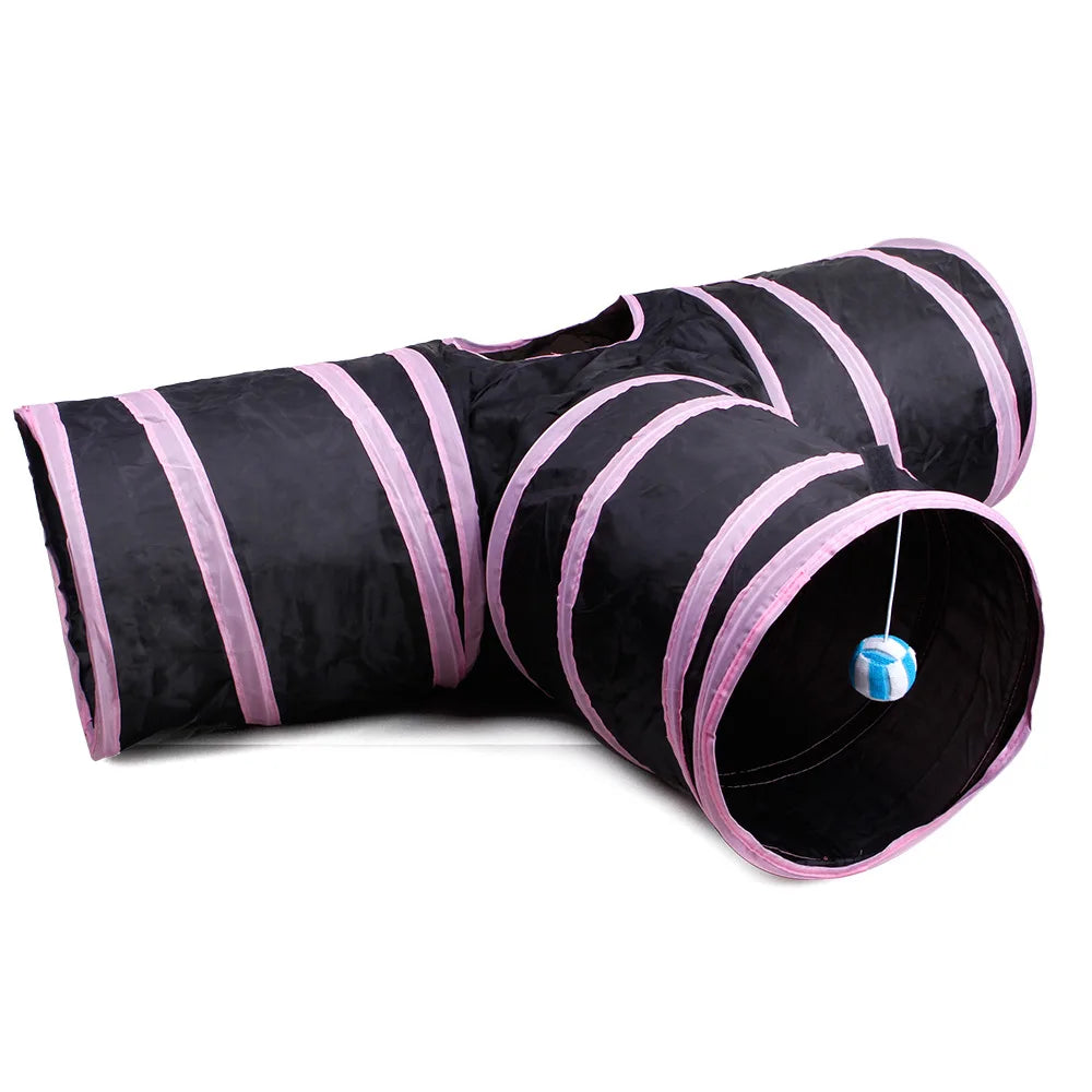 Tunnel Pliable Interactif pour Chat - Multi-Formes - Catounet