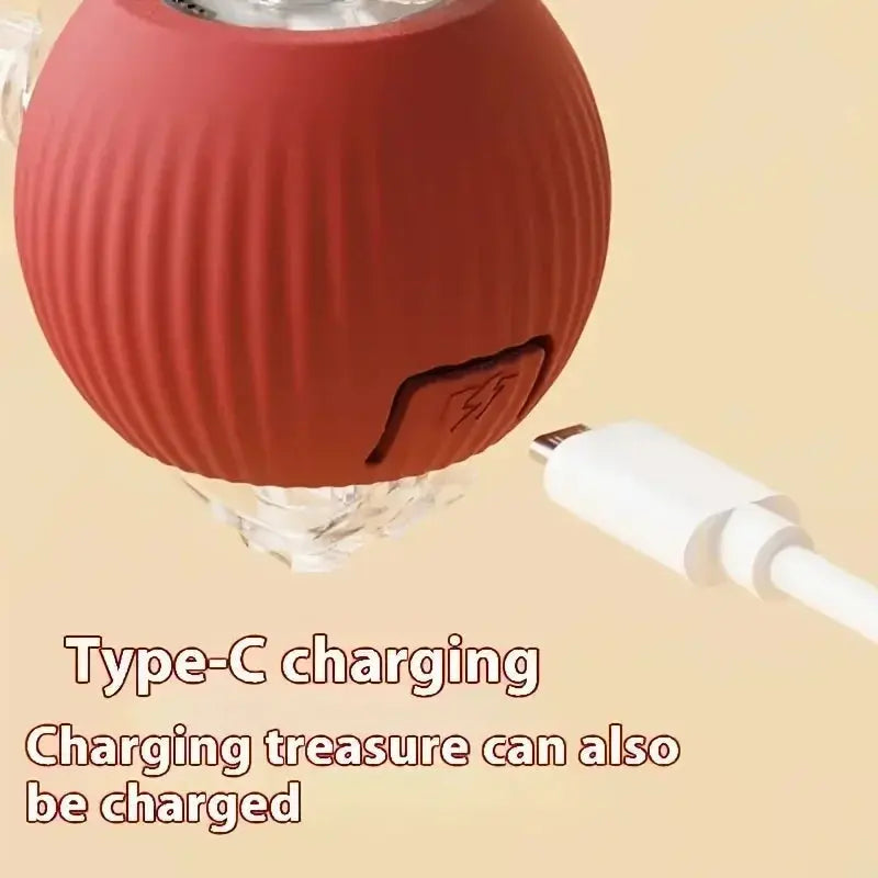 Balle Rechargeable Interactive pour Chat Cashymart