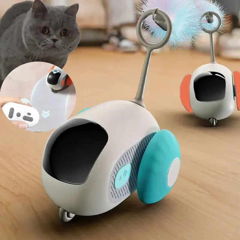 Jouet Robotique Interactif pour Chat Cashymart