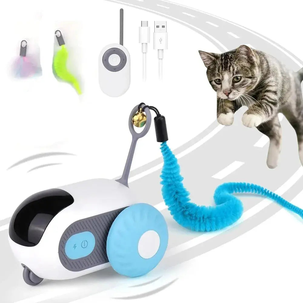 Jouet Robotique Interactif pour Chat Cashymart
