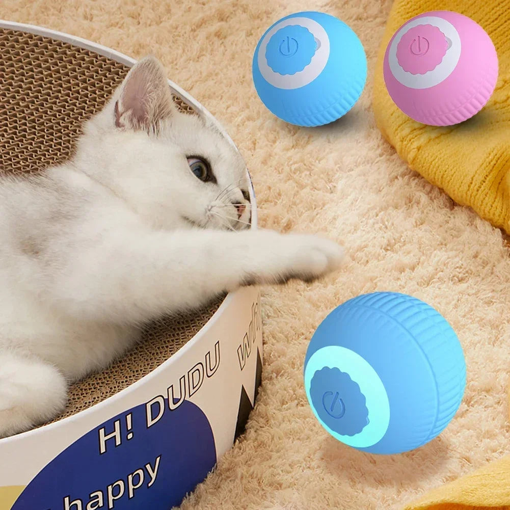 Balle Intelligente Interactive pour Chat Cashymart