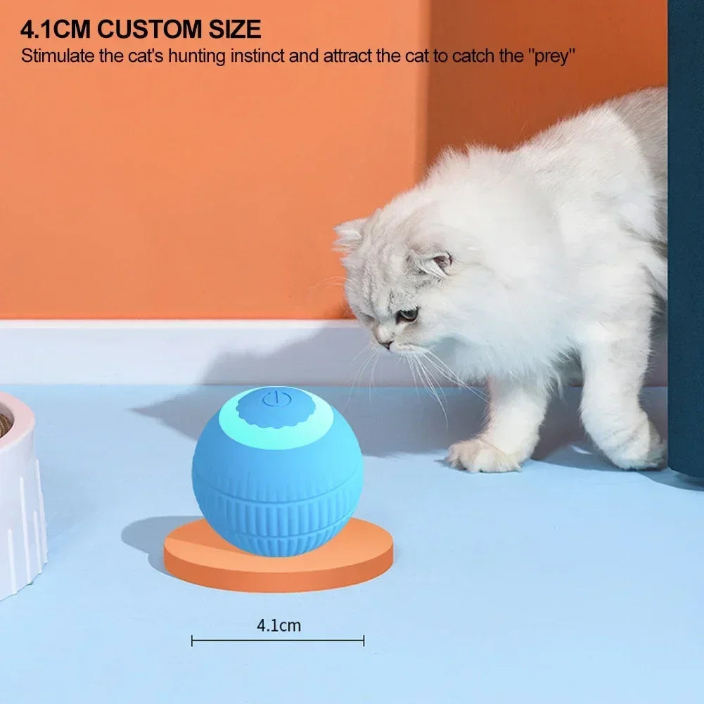 Balle Intelligente Interactive pour Chat Cashymart