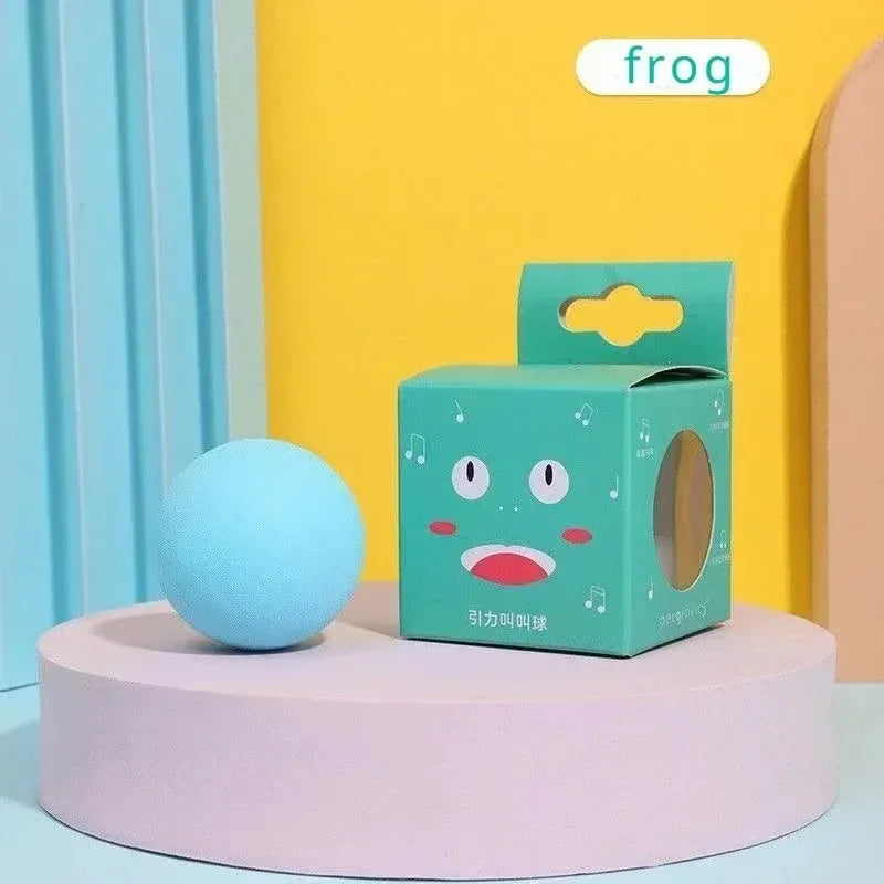 Balle Interactive en Peluche pour Chat Cashymart