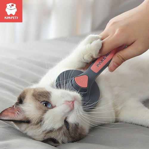 Brosse Démêlante pour Chat et Chien - Élimine les Poils OBA