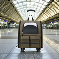 Sac de Transport 3-en-1 pour Chat — Sac à Dos, Roulettes et Sac à Main