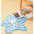 Jouet Interactif Plumes Cachées pour Chat — Tapis Électrique USB