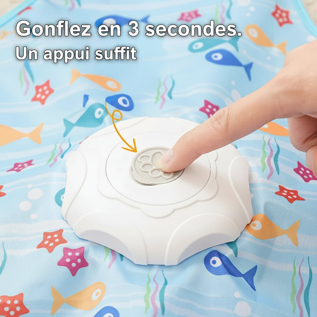 Jouet Interactif Plumes Cachées pour Chat — Tapis Électrique USB