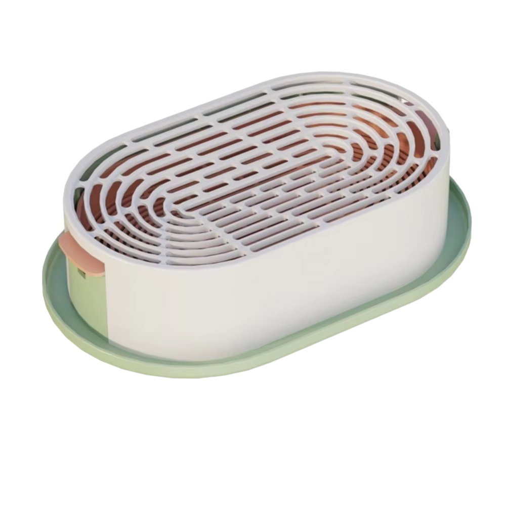 Kit Herbe à Chat — Plateau de Germination Hydroponique Anti-Débordement - Catounet