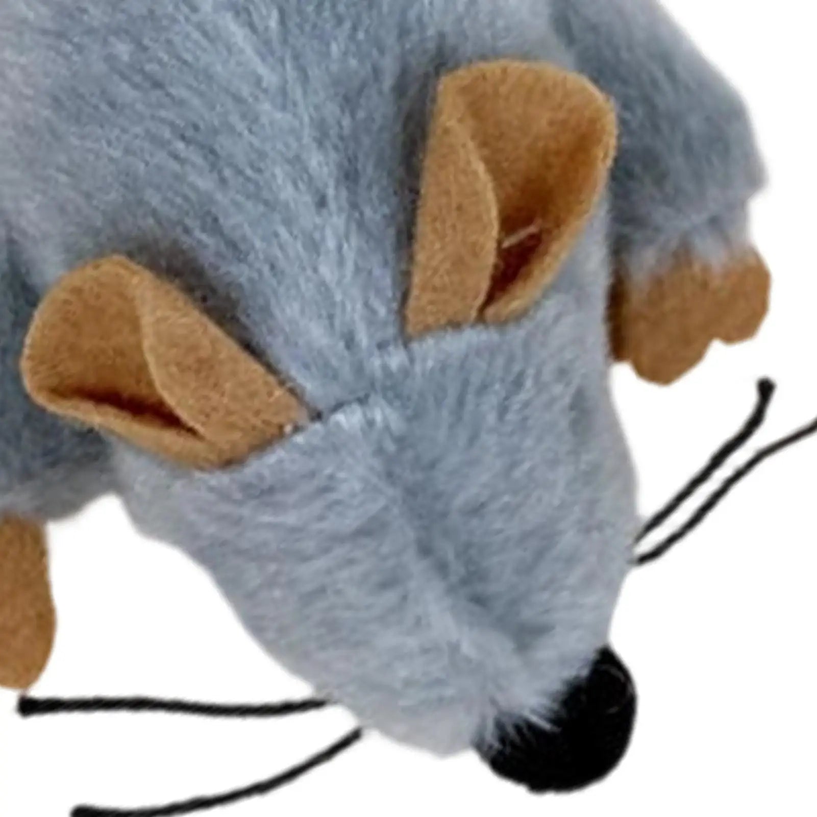 Jouet Souris en Peluche Interactive pour Chat — Son Intégré au Toucher