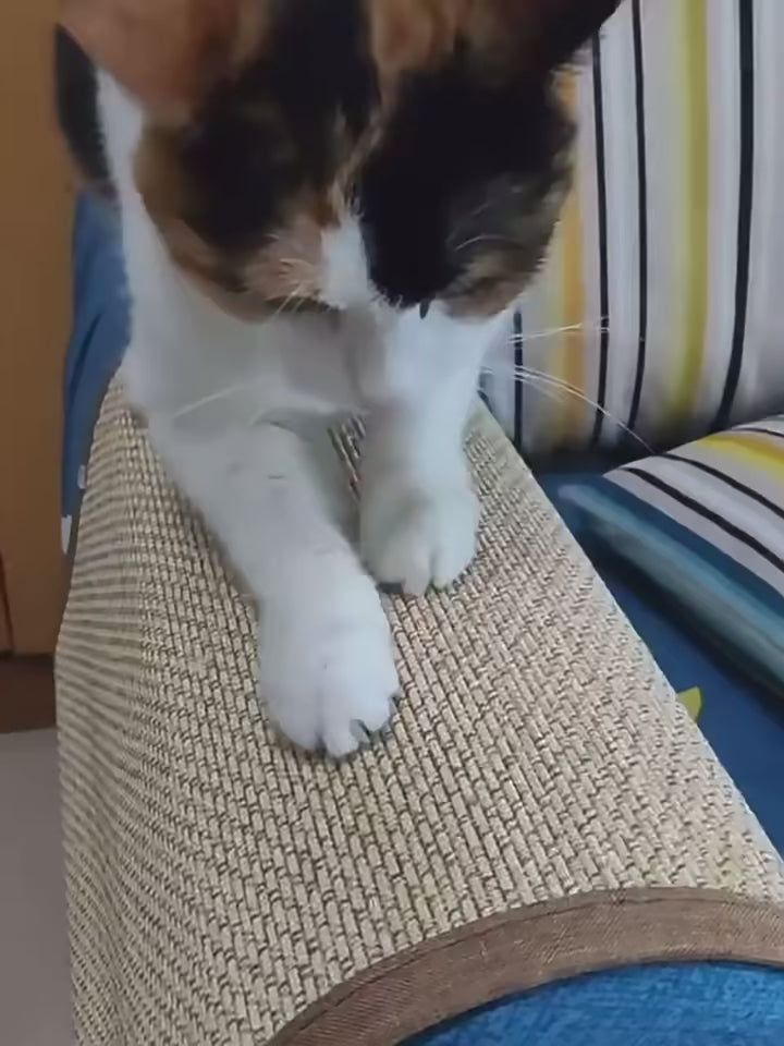 Griffoir en Sisal pour Chat — Protection Canapé, Bambou Naturel