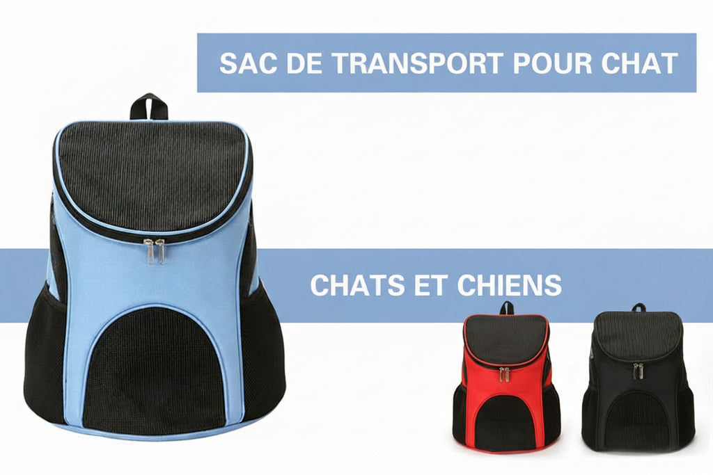 Sac de Transport Pliable pour Chat - Maille Respirante Vimost Shop