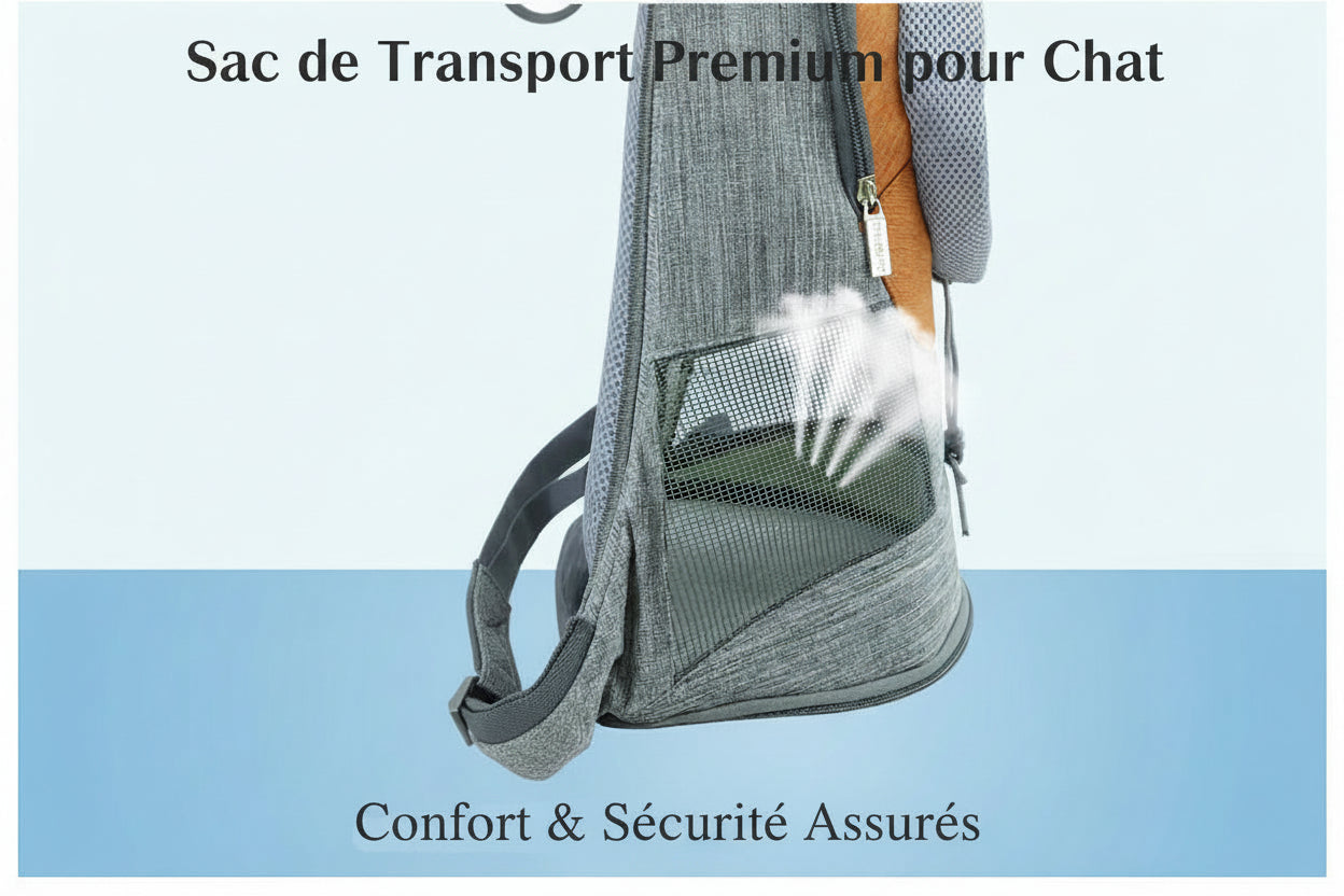 Sac de Transport Portable pour Chat et Chien - Sac à Dos Vimost Shop
