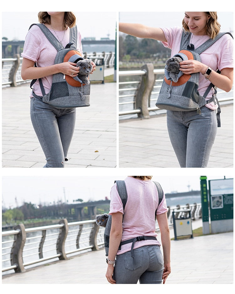Sac de Transport Portable pour Chat et Chien - Sac à Dos Vimost Shop
