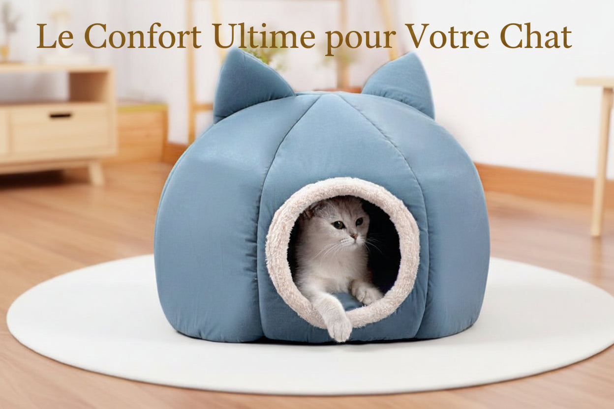 Niche Tente pour Chat et Chien - Nid Chaud d'Hiver Vimost Shop