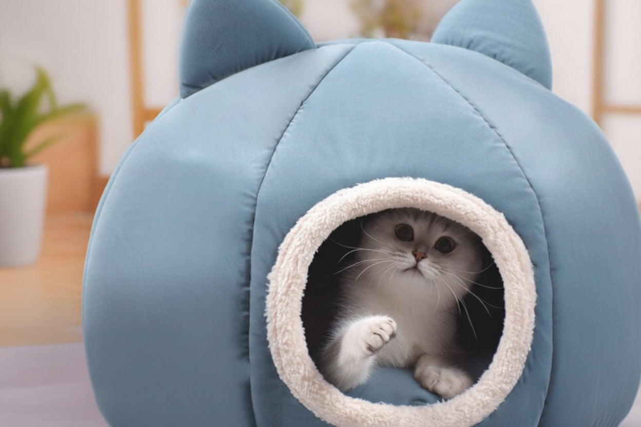 Niche Tente pour Chat et Chien - Nid Chaud d'Hiver Vimost Shop